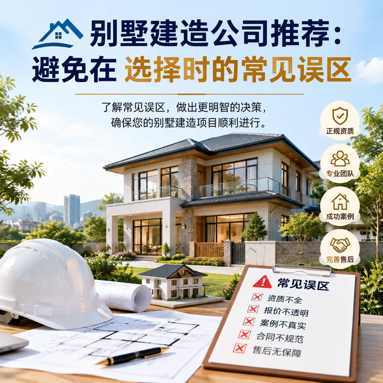 别墅建造公司推荐：避免在 册亨 选择时的常见误区