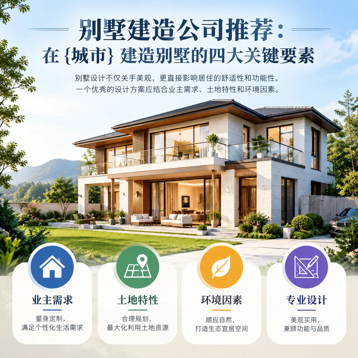 别墅建造公司推荐：在 册亨 建造别墅的四大关键要素