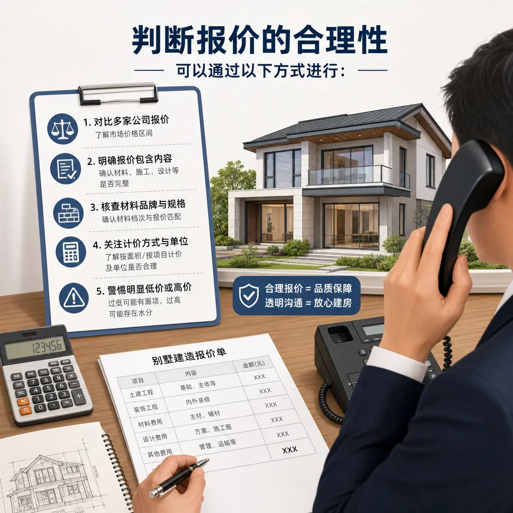 选择册亨别墅建造公司时，电话咨询的注意事项