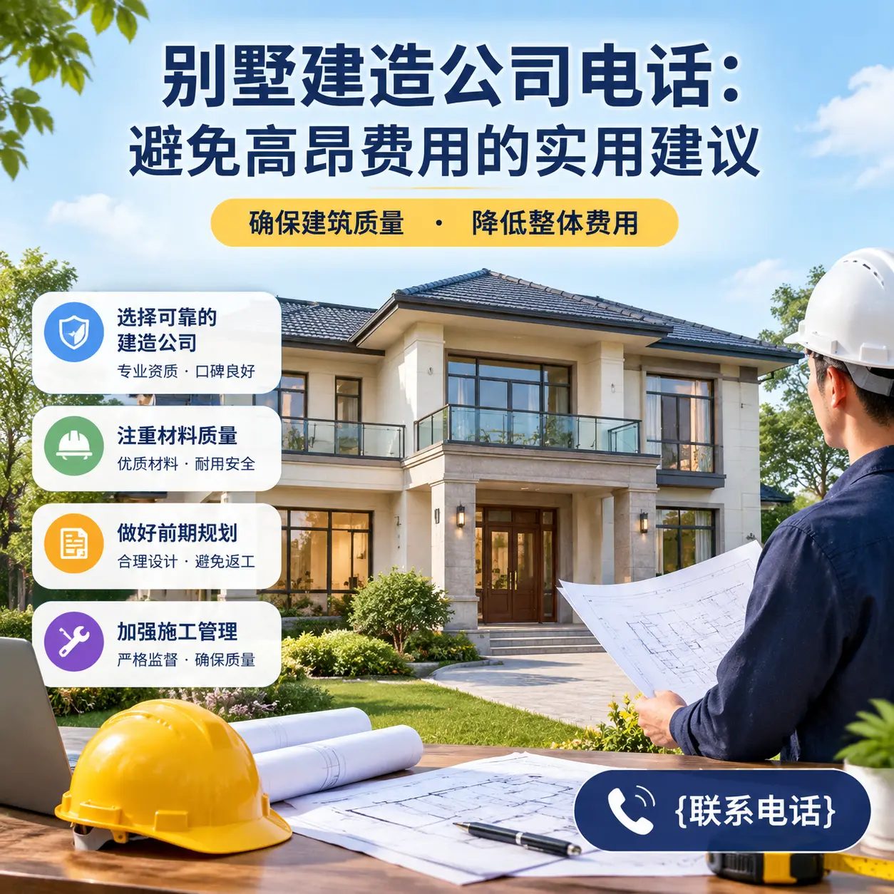 册亨别墅建造公司电话：避免高昂费用的实用建议