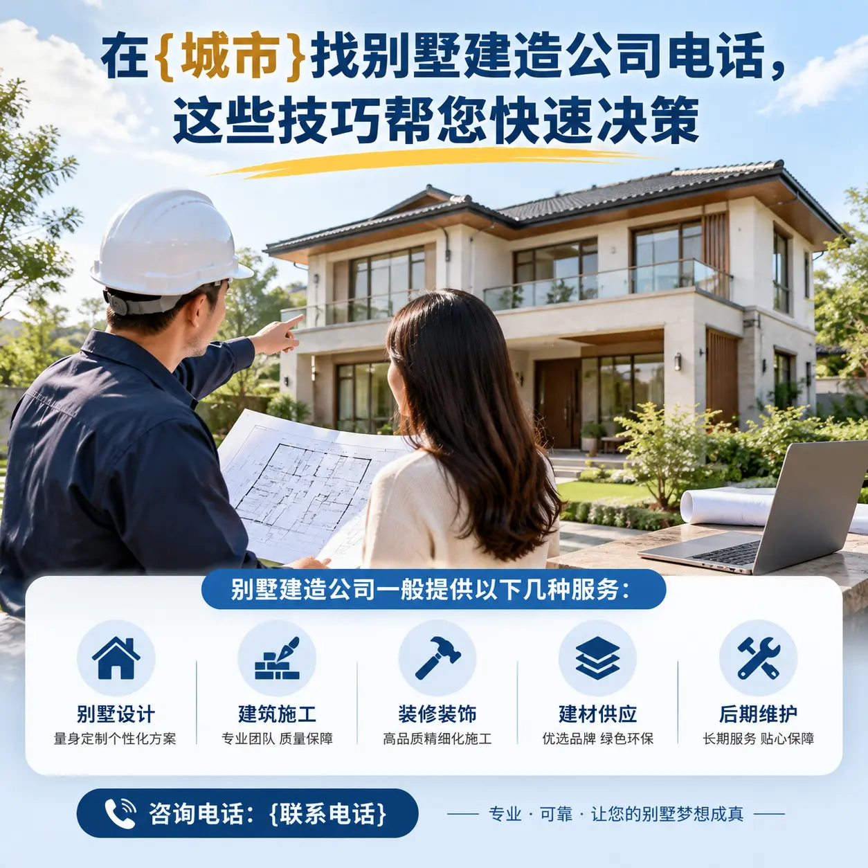 在册亨找别墅建造公司电话，这些技巧帮您快速决策