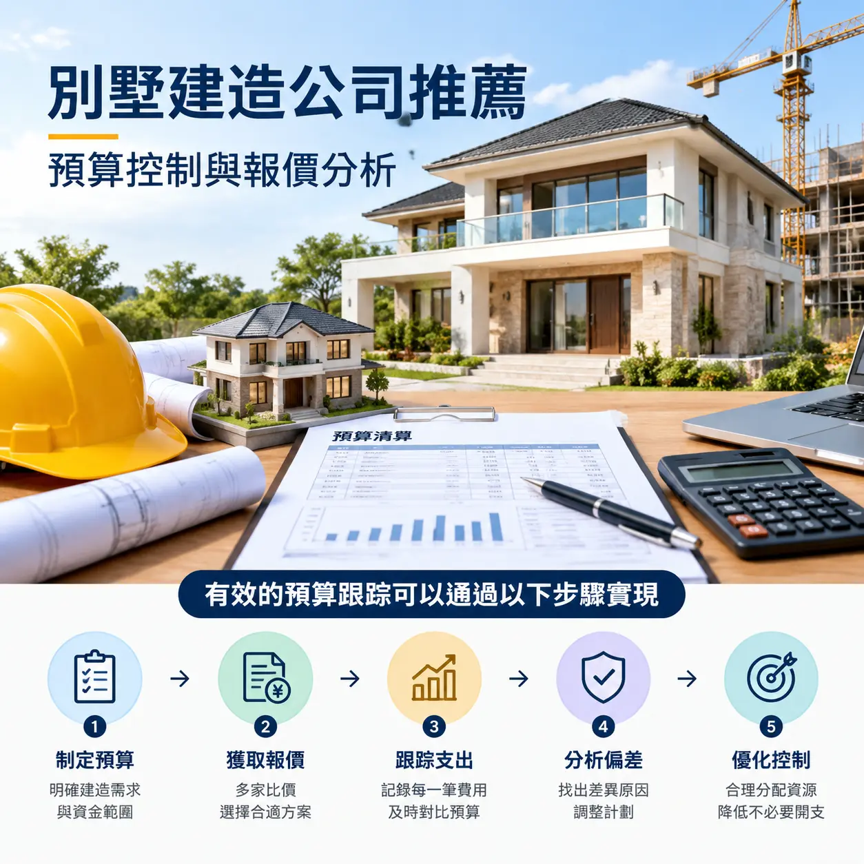 在 册亨 别墅建造公司推荐：预算控制与报价分析