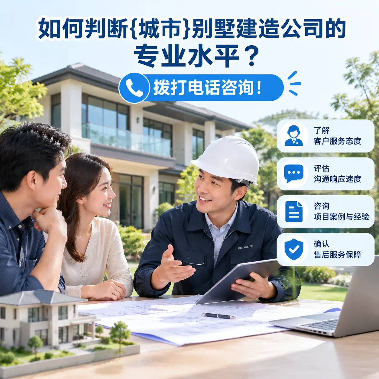 如何判断册亨别墅建造公司的专业水平？拨打电话咨询！
